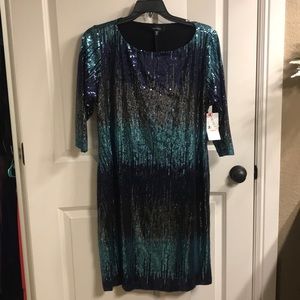 PLUS SIZE KAREN KANE 2x sequin dress